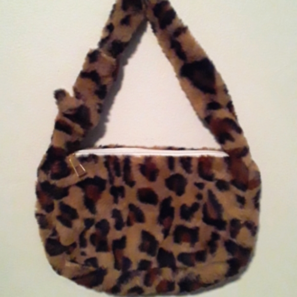 None Handbags - Tote leopard purse